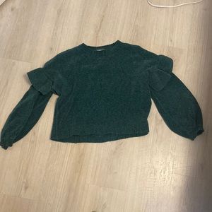 XXS oversized shoulder sweater - will fit anyone who wears small